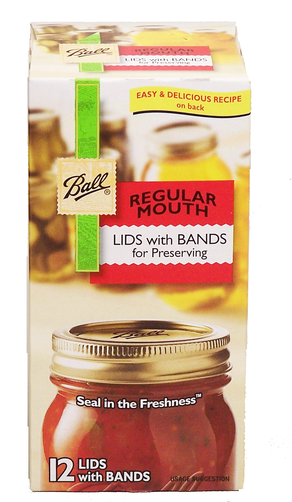 Ball&nbsp;&nbsp;regular mouth lids with bands for preserving Full-Size Picture